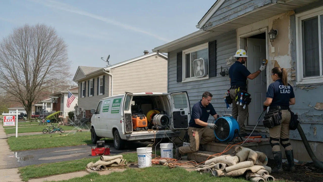 Flood Cleanup in Wister, OK near me